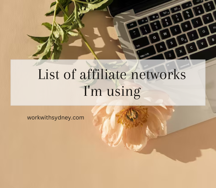 List of affiliate networks
